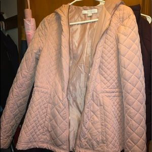 Pink great condition New York & Co size M coat